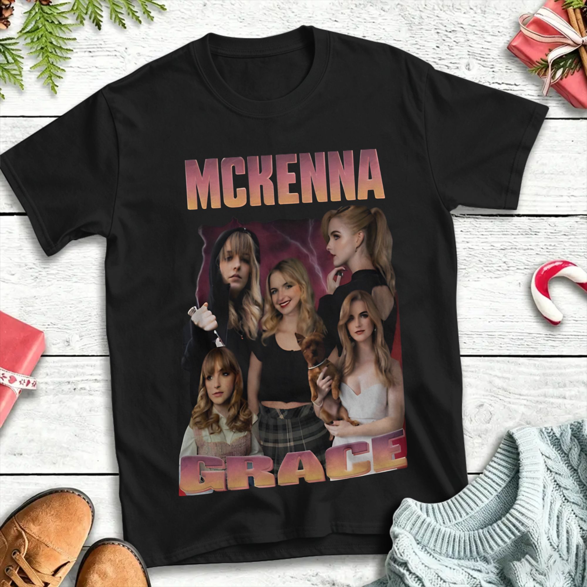 Mckenna Grace Cotton T-Shirt F - Summer Clothing Wholesale recension och pris
